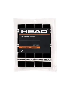 12 Overgrip Bag Head Prime Tour Black | Ofertas de padel