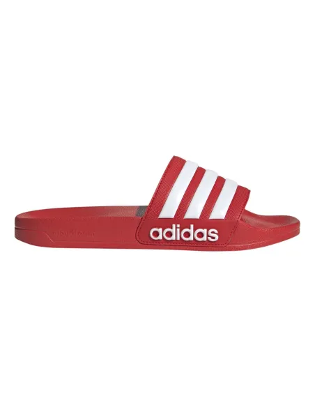 Chanclas Adidas Adilette Shower Rojo Unisex | Ofertas de pádel