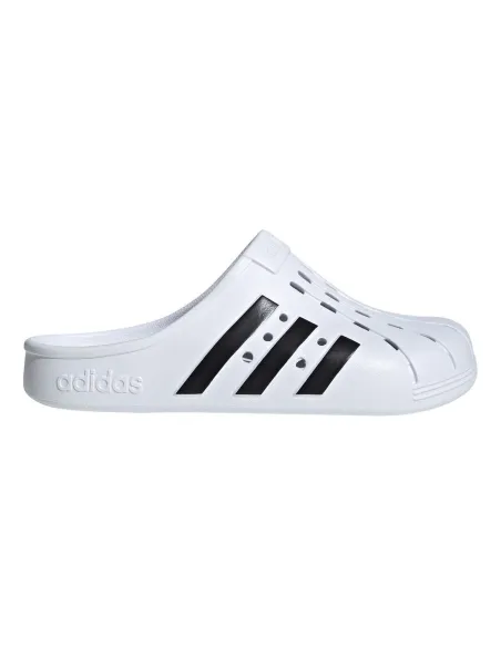 Zueco Adidas Adilette Blanco | Ofertas de pádel
