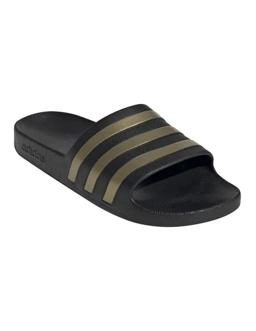 Chanclas Adidas Adilette Aqua Negro |Padel offers