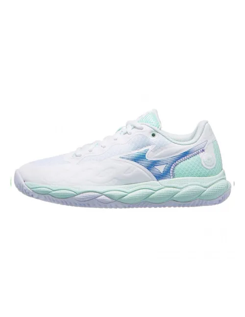 Mizuno Wave Enforce Court Cc Blanco Mujer 61Gc2436 | Ofertas de pádel