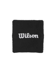Muñequera Wilson Negro | Ofertas de pádel