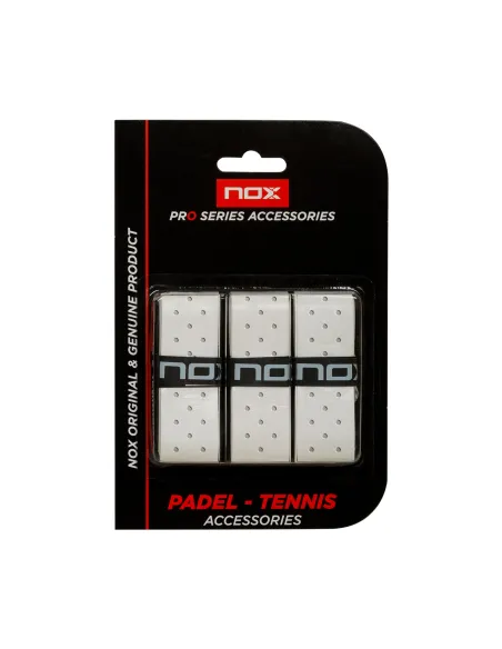 Scatola da 6 unità - Confezione da 3 unità Overgrip Nox Pro Perforato |Padel offers