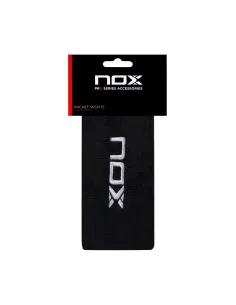 Caixa 6 Pcs - Blister (2 Pcs) Pulseira Nox Comprida Preto Logótipo Branco | Ofertas de padel