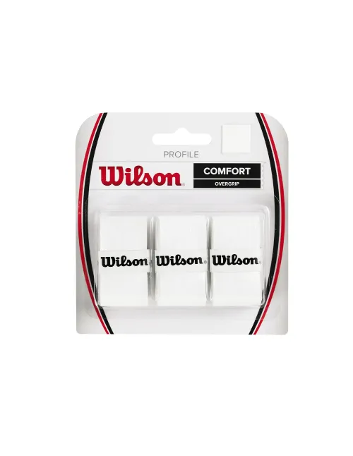 Overgrip Wilson Profile Bianco |Padel offers