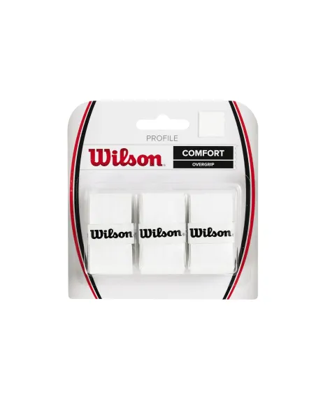 Overgrip Wilson Profile White | Ofertas de padel