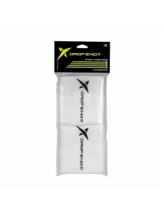 White Drop Shot Long Wristband | Ofertas de padel