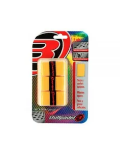 3 Yellow Bullpadel Gb-1201 Overgrips | Ofertas de padel