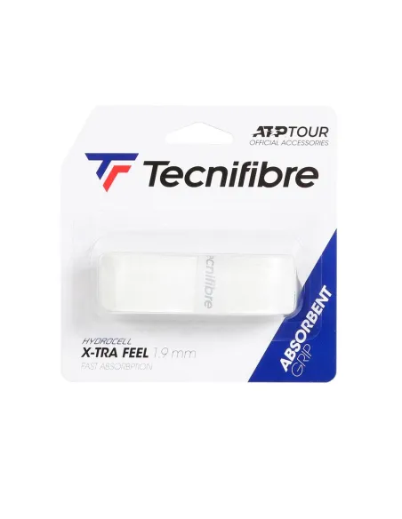 Grip Tecnifibre X-Tra Feel Branco | Ofertas de padel