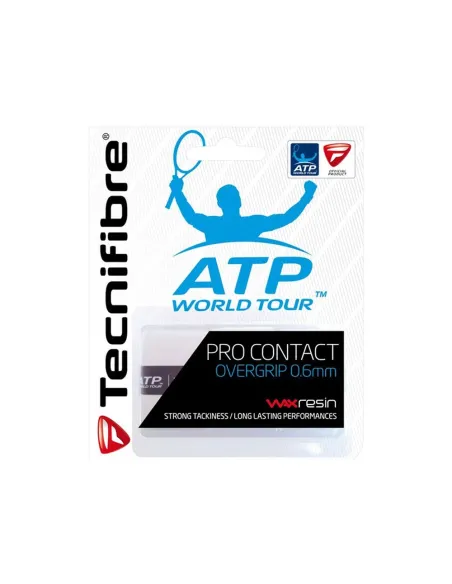 Pack 3 Overgrip Tecnifibre Contact Pro Blanco | Ofertas de pádel