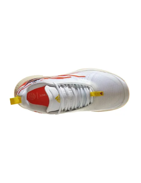 Adidas Avacourt Ftwr Blanc Rouge Gv9616 | Offres De Padel
