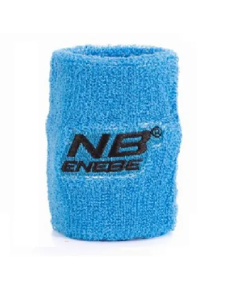 Wristband Enebe Blue Logo Black | Ofertas de padel