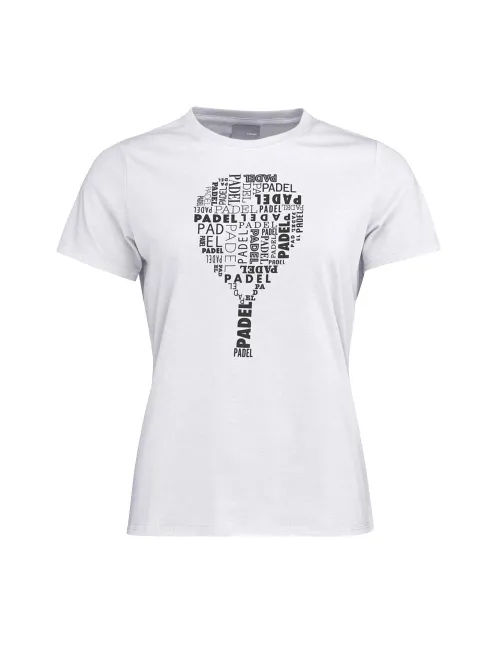Camiseta Head Padel Typo Mulher | Ofertas de padel