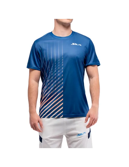 T-SHIRT SIUX MEN HALF NAVY |Padel offers T-SHIRT SIUX MEN HALF NAVY |Padel offers