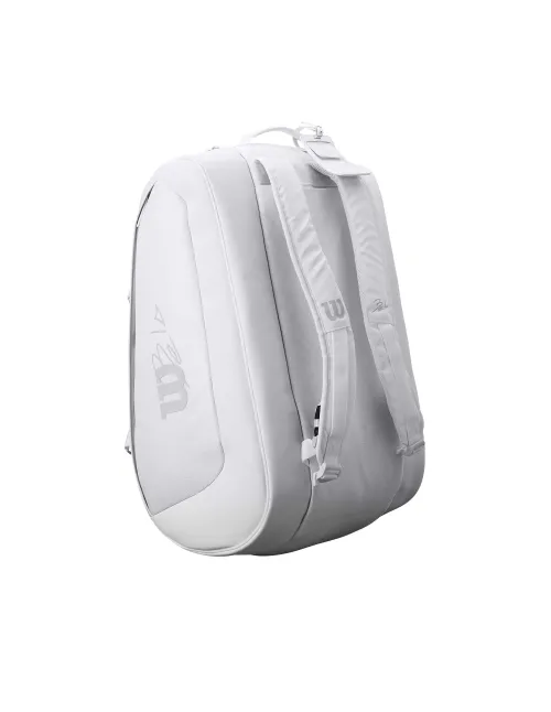 Paletero Wilson Bela Super Tour Padel Blanco | Ofertas de padel