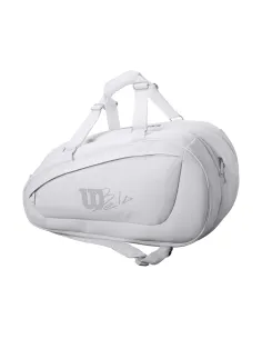 (Padel-)Tasche Wilson Bela Super Tour Padel Weiss