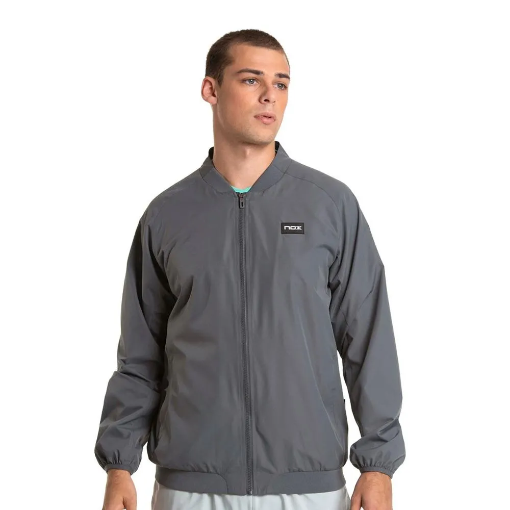 Cortavientos Nox Pro Gris Oscuro Talla XL