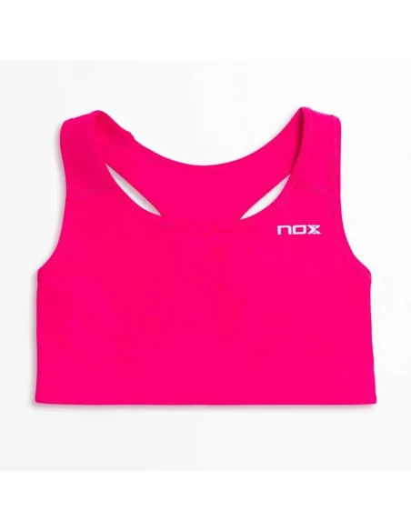 Sujetador Deportivo Nox Pro Fucsia Mujer | Ofertas de padel Sujetador Deportivo Nox Pro Fucsia Mujer | Ofertas de padel