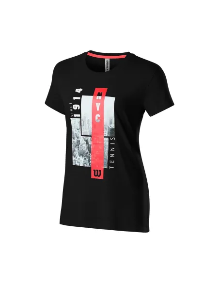 Camiseta Wilson NYC Aerial Tech Donna |Padel offers