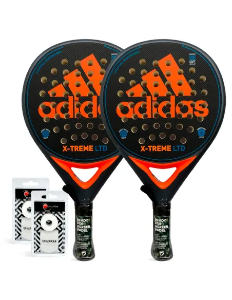 Pack Duo Adidas X-Treme Laranja | Ofertas de padel