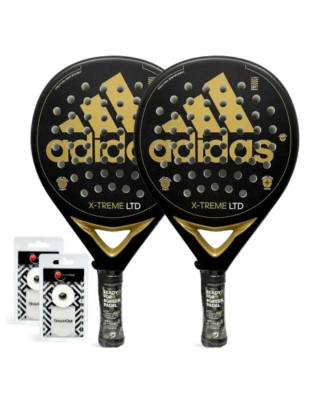 Pack Duo Adidas X-Treme Ouro | Ofertas de padel Pack Duo Adidas X-Treme Ouro | Ofertas de padel