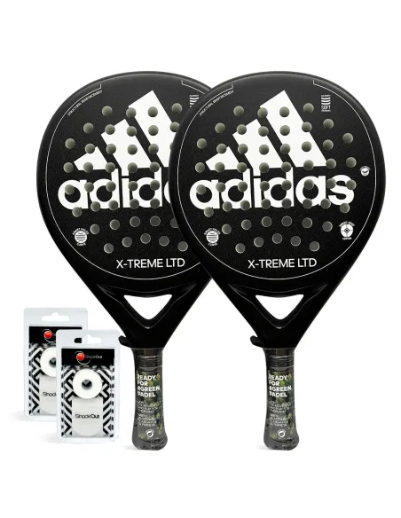 Pack Duo Adidas X-Treme Nero/Bianco |Padel offers