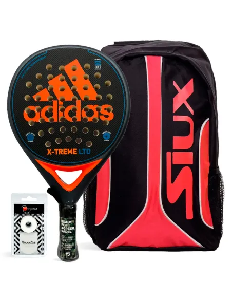 Pack Adidas X-Treme Orange et Sac à dos Siux Fusion | Offres de Padel
