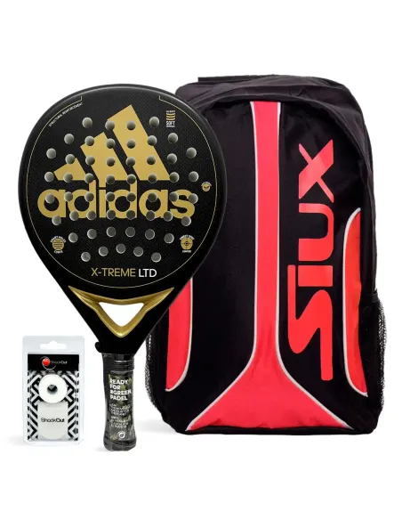 Pack Adidas X-Treme Gold and Siux Fusion Backpack | Ofertas de padel
