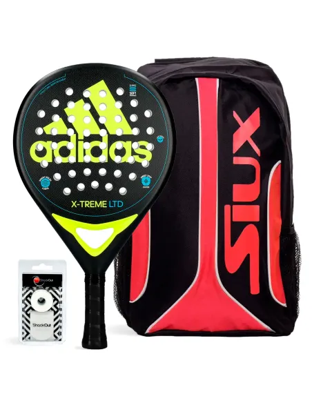 Pack Adidas X-Treme Noir/Lime et Sac à dos Siux Fusion | Offres De P...