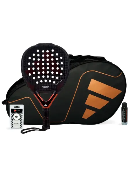 Pack Adidas Metalbone Carbon 3.3 and Adidas Carbon Control Bag | Ofertas de padel