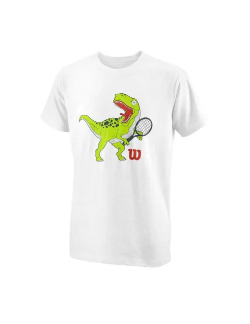 T-Rex Tech Kid's Wilson T-shirt | Ofertas de padel