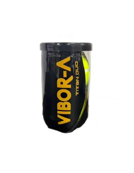 Ensemble de 2 balles Vibor-a Titan Dúo | Offres de Padel