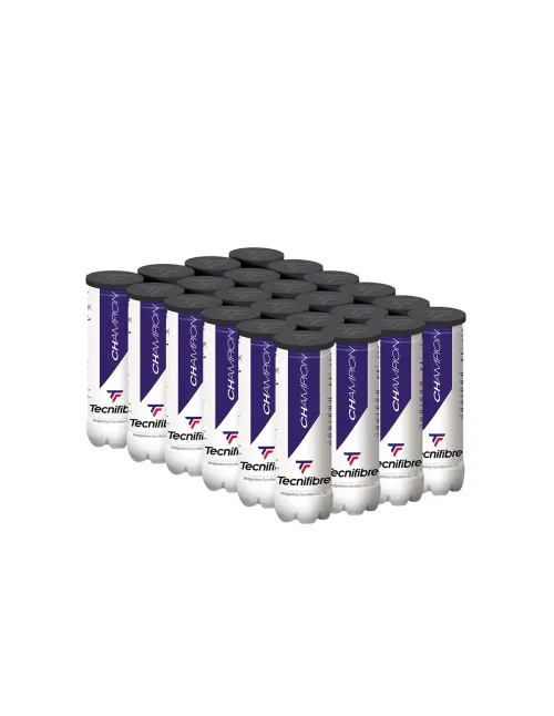 Tecnifibre Champion 36 Schachtel Mit 3 Bällen Tecnifibre Champion 3-Ball Kanister | Ofertas De Padel