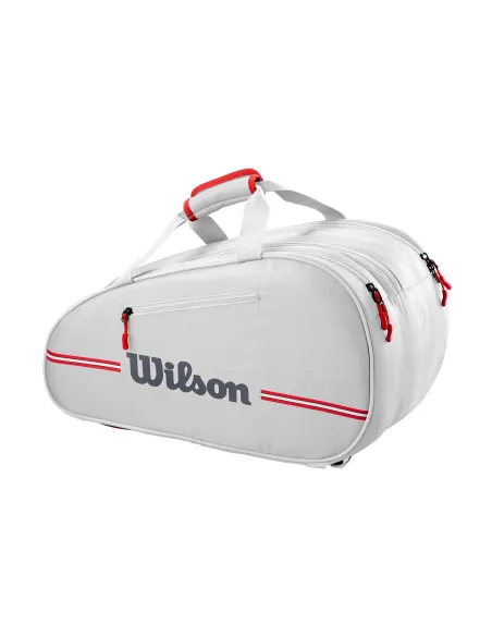 Paletero Wilson Padel Team Blanco WR8908702001 | Ofertas de padel Paletero Wilson Padel Team Blanco WR8908702001 | Ofertas de padel