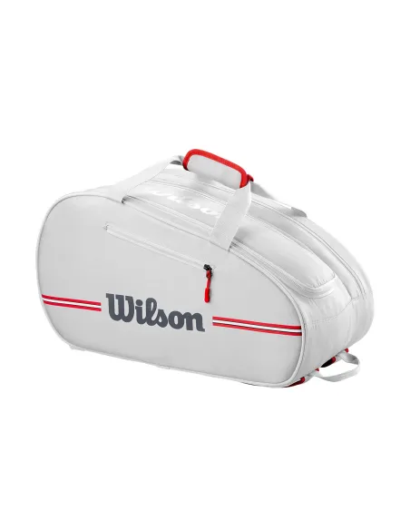 Saco Wilson Padel Team Branco Wr8908702001 | Ofertas de padel Saco Wilson Padel Team Branco Wr8908702001 | Ofertas de padel