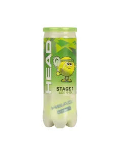 Cajon 24 Botes 3 Bolas De Tenis Head Stage 1 - Green 578413 | Ofertas de pádel 2