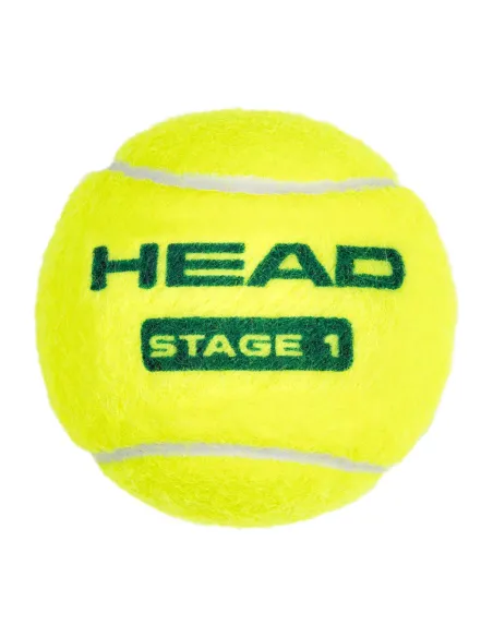 Cajón 24 latas de 3 bolas Head Stage 1 Green | Ofertas de padel
