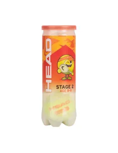 Box of 24 Cans 3 HEAD Stage 2 Orange Tennis Balls | Ofertas de padel 2