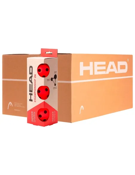CAJON 12 BOTES 3 BOLAS DE PICKLEBALL 3B HEAD CHAMPIONSHIP26 (12unit...