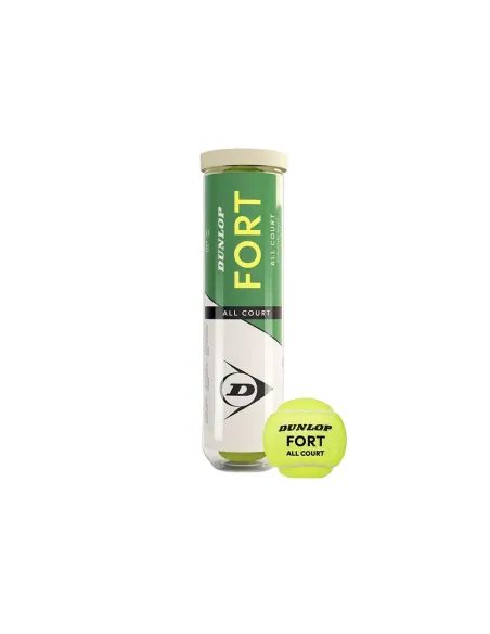 Bote De 4 Bolas Dunlop Fort All Court Ts 4Pet 601607 | Ofertas de pádel Bote De 4 Bolas Dunlop Fort All Court Ts 4Pet 601607 | Ofertas de pádel