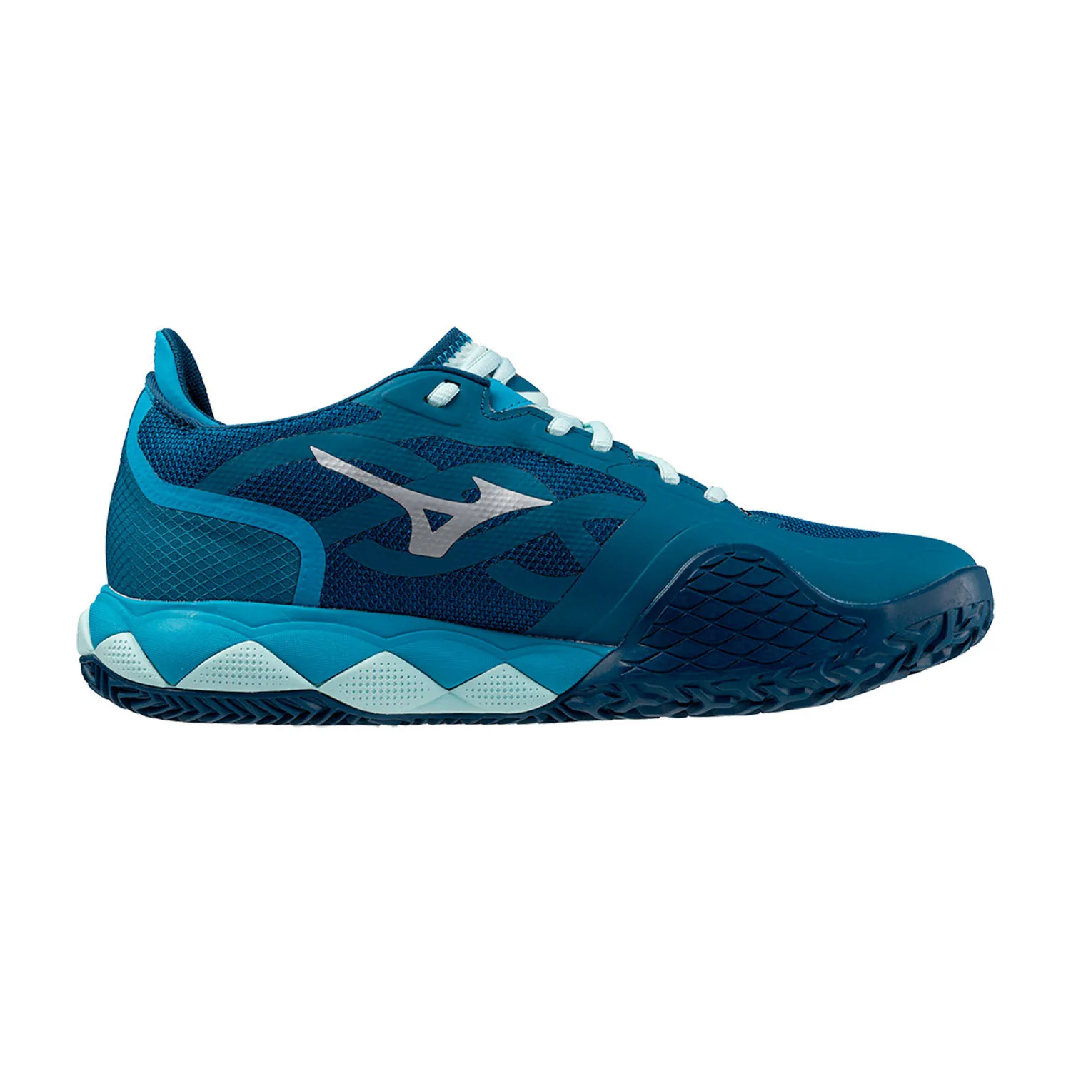 Mizuno Wave Enforce Tour Cc 61gc230427 Talla 42, Azul