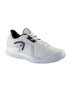 Head Sprint Pro 3.5 Clay Weiss Grau 273193 Whbk