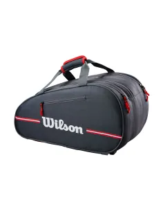 Padel Bag Wilson Padel Team Black Wr8908701001 | Ofertas de padel 2