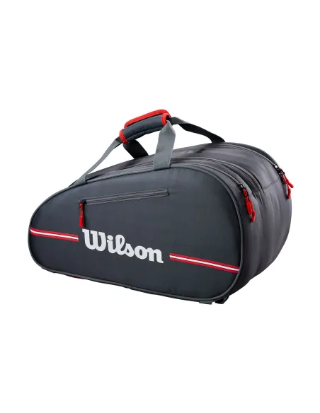 Paletero Wilson Padel Team Bag Black WR8908701001 | Offres de Padel