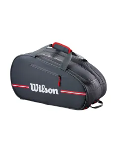 Padel Bag Wilson Padel Team Black Wr8908701001 | Ofertas de padel