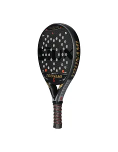 Siux Tsunami All Black 3K Vermelho | Ofertas de padel 2