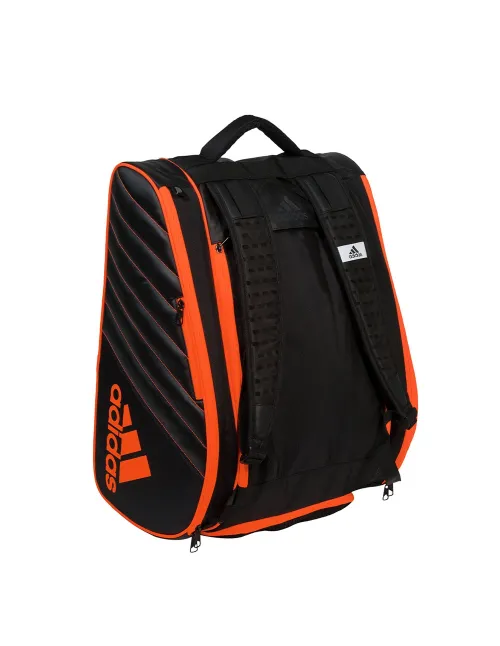 Adidas Pro Tour Padeltasche In Schwarz Und Orange | Ofertas De Padel