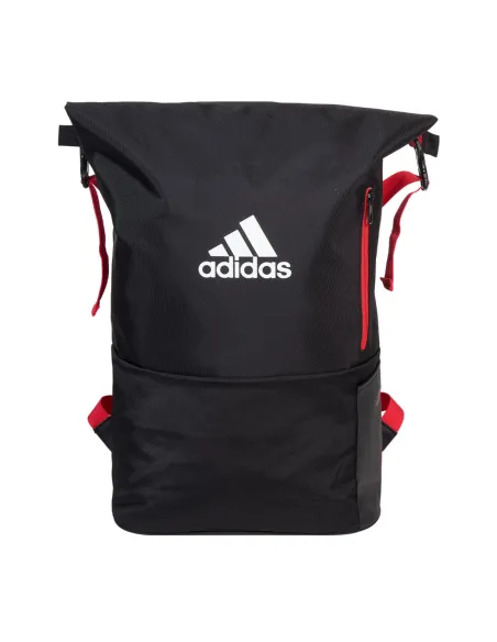 Adidas Multigame Rucksack In Schwarz Und Rot | Ofertas De Padel