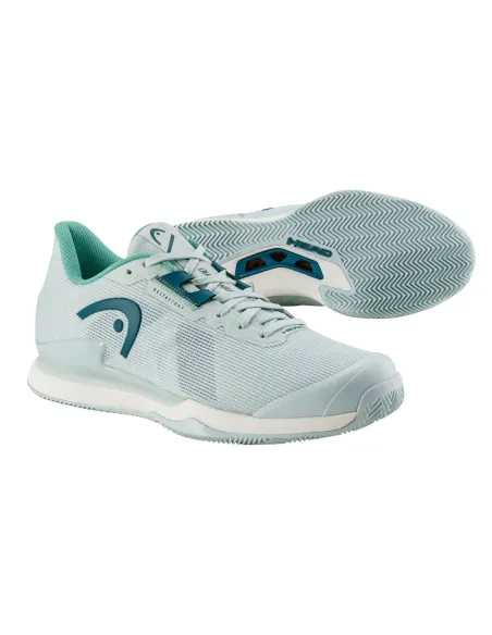 Head Sprint Pro 3.5 Clay 274154 AQTE AZUL PARA MULHER | Ofertas de padel