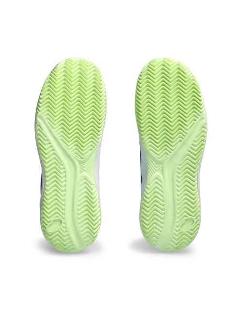 Asics Gel-Resolution 9 Gs Clay 1044A068-301 Azul Junior | Ofertas de pádel